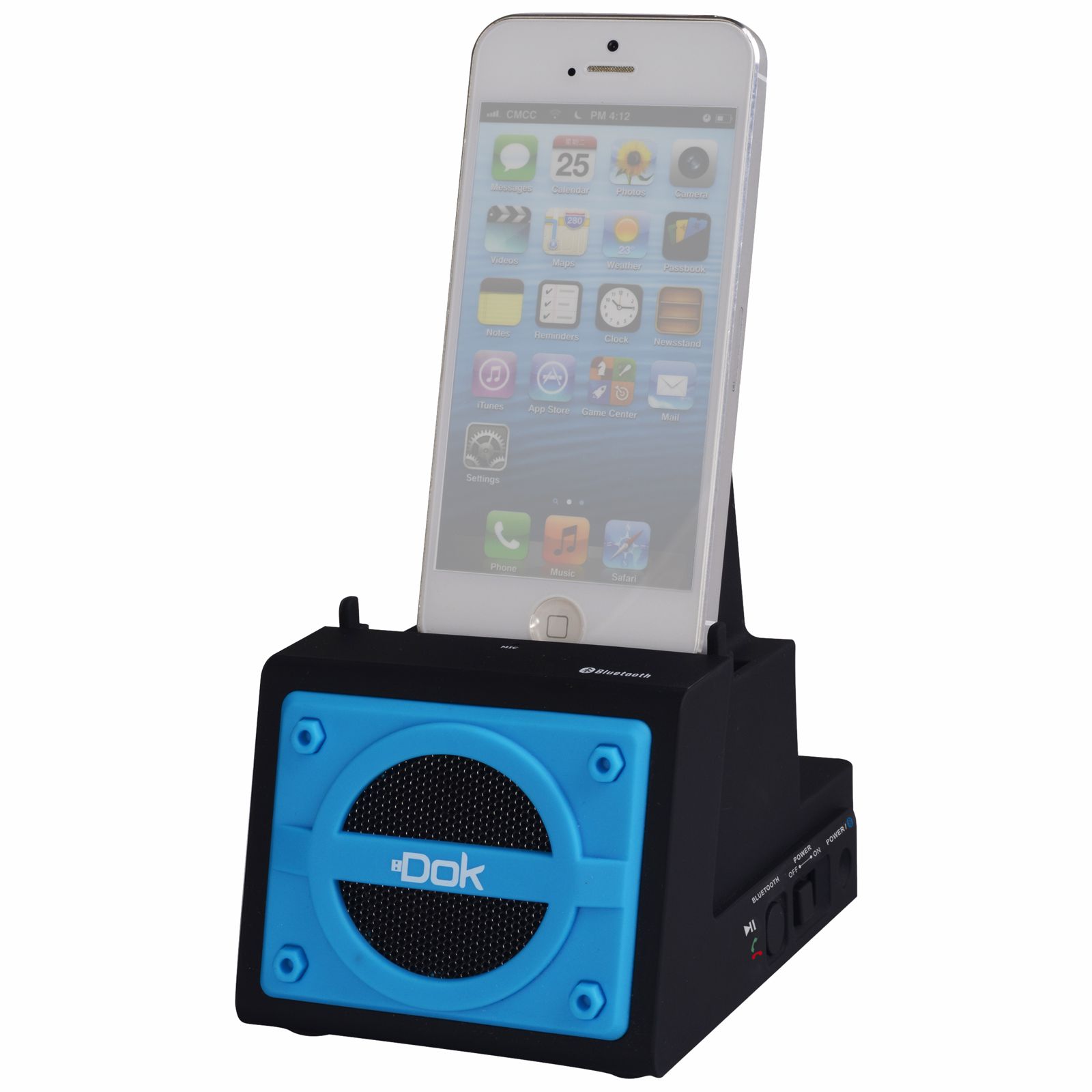 CR13BL - 2 Port Smart Phone Charger with Bluetooth Speaker, Speaker Phone, Rechargeable Battery (Blue Face) CR13BL - 2 Port Smart Phone Charger with Bluetooth Speaker, Speaker Phone, Rechargeable Battery (Blue Face)